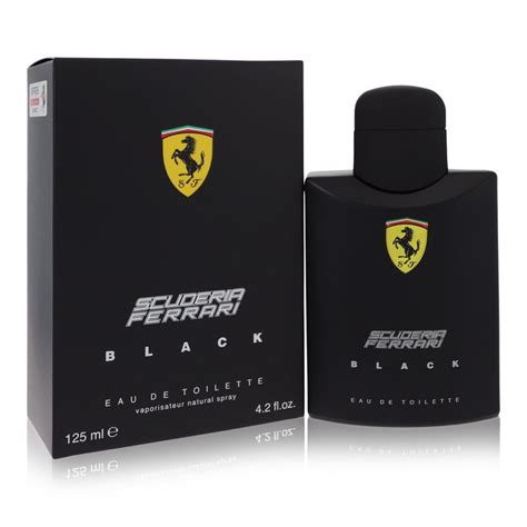 scuderia ferrari black eau de toilette 125ml